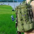 thumbnail image 1 of Mochila de Pesca de Gran Capacidad Perfecl Resistente al Desgaste Impermeable Verde, 1 of 8