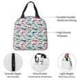thumbnail image 4 of Pofeuu Colorful Shark Print Lunch Bag Lunch Box Insulated Lunch Bag Adult Lunch Box for Men and Women, 4 of 8