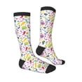 thumbnail image 3 of Haiem Undersea Seahorse Socks, Funny Novelty Crazy Design Cotton Socks Sports Socks Knee High Socks For Men, Women,1Pairs - Gift For Working Friends, 3 of 9