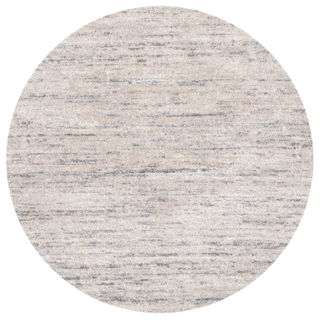 SAFAVIEH Retro Gorica Striped Area Rug, Ivory/Dark Grey, 9' x 12'