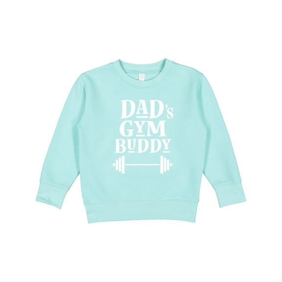 Inktastic Daddy Gym Buddy Workout Fitness Toddler Sweatshirt