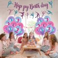 thumbnail image 4 of 30 Pcs Gymnastics Birthday Decoration Set, Gymnast Happy Birthday Banner Balloons, 4 of 5