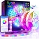 thumbnail image 1 of TJOY Tira de luces LED Bluetooth de 50 pies/100 pies Sincronización de música, 1 of 5