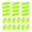 Neon Yellow, variant on TOPTIE 12 Sets Neon Sweatband Set, Terry Cloth Headbands and Wristbands for Running Basketball Workout - Neon Orange