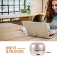 thumbnail image 3 of Shisuyan Wired Speaker 3.5mm AUX Input USB Rechargeable Desktop Speaker Accessory, 3 of 8