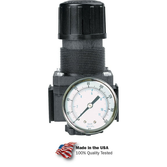 Arrow Tri-Star Regulator R354g Aluminum 1/2"" Npt 250 Psi