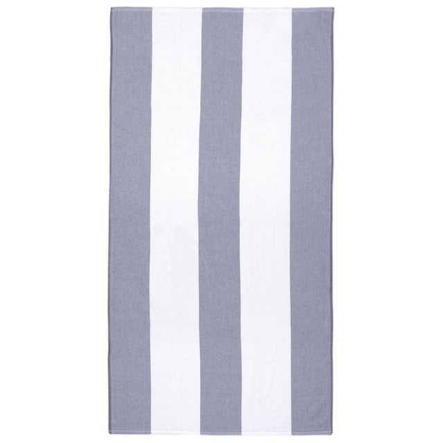 Great Bay Home 4 Pack Wide Stripe Beach Towels