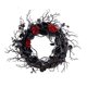 thumbnail image 1 of Guirnalda de Halloween, ambiente espeluznante, adorno de 14 pulgadas para decoraciones de puertas navideñas, colgante de pared para fiestas Macarena Guirnalda de puerta, 1 of 8