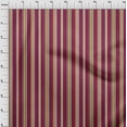 thumbnail image 3 of oneOone Organic Cotton Poplin Twill Fabric Multicolor Stripe Print Sewing Fabric BTY 42 Inch Wide, 3 of 4
