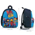 thumbnail image 2 of Sid, el Niño Científico Mochila Escolar para Niños y Niñas, Mochila Infantil Ligera de Alta Calidad, Grande y Duradera Azul, 2 of 6