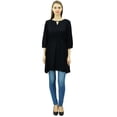thumbnail image 2 of Phagun Women Tunic Top Short Kurti Elastic Waist Indian Ethnic Blouse, 2 of 7