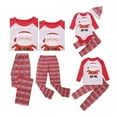 thumbnail image 3 of Viworld Family Matching Christmas Pajamas PJs Sets Adult Xmas Sleepwear Nightwear Santa Family clothes Set, 3 of 6