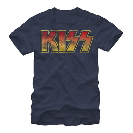 KISS Men's Hot Logo T-Shirt (Best Hot Kiss Ever)