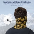thumbnail image 4 of Neck Gaiter Face Cover Scarf, Cute Hamburger Block Soft Face Sun Mask Cover Scarf Headband Cooling Sweat Absorbing Bandanas Hiking Cycling Running, 4 of 7