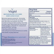 Vagisil Regular Strength Moisturizing Anti-Itch Cream, 1.0 Oz, 4 Pack