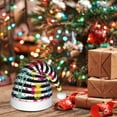 thumbnail image 6 of Wukai Trendy Colorful Pineapples Red Velvet Santa Claus Hat,Christmas Hat For Boys Girls Child Infant,Knitted Beanie Hat Colorful Flashing Holiday Xmas Christmas Party Supplies, 6 of 6