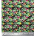 thumbnail image 1 of Soimoi Georgette Viscose Fabric Animal Skin Abstract Print Fabric by the Yard 42 Inch Wide, 1 of 3