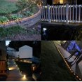 thumbnail image 4 of Solar Rope Lights Outdoor Waterproof LED, 2 Pack Each 33ft 100 LED Rope Lights Outdoor, PVC Tube Warm White Fairy String Lights for Pool Balcony Tree Garden Yard Fence Party Walkway Path, 4 of 6