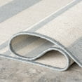 thumbnail image 5 of nuLOOM Robin Multi Stripe Indoor/Outdoor Area Rug, 8' x 10', Light Grey, 5 of 9