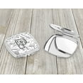 thumbnail image 3 of Letter P Musical Note Letters Compact Mirror, 3 of 4