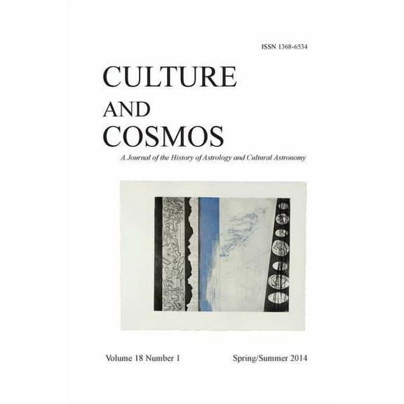 Culture and Cosmos Vol 18 Number 1, (Paperback)