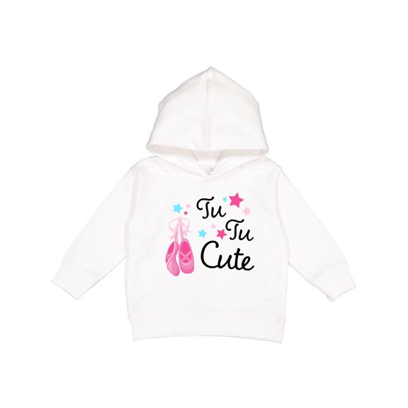 Inktastic Tu Tu Cute Ballet Dancing Shoes Toddler Hoodie