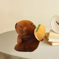 thumbnail image 1 of Carpincho de peluche, colgante de bolso de carpincho, colgante de carpincho coleccionable de dibujos animados para familia, adultos, niños, niñas, bolsa de hamburguesa, 1 of 8