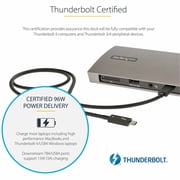 StarTech Thunderbolt 4 Multiport Dock Dual Monitor 4K TB4CDOCK