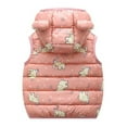 thumbnail image 2 of URMAGIC Kids Warm Light Puffer Vest Padded Quilted Hooded Jacket for Toddler Girls Boys, 2 of 3