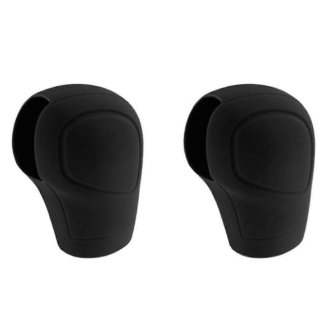Cubierta de la perilla de la palanca de cambios del automóvil, protector de la palanca de cambios antirrobo automático, accesorio universal para el interior del vehículo, color negro