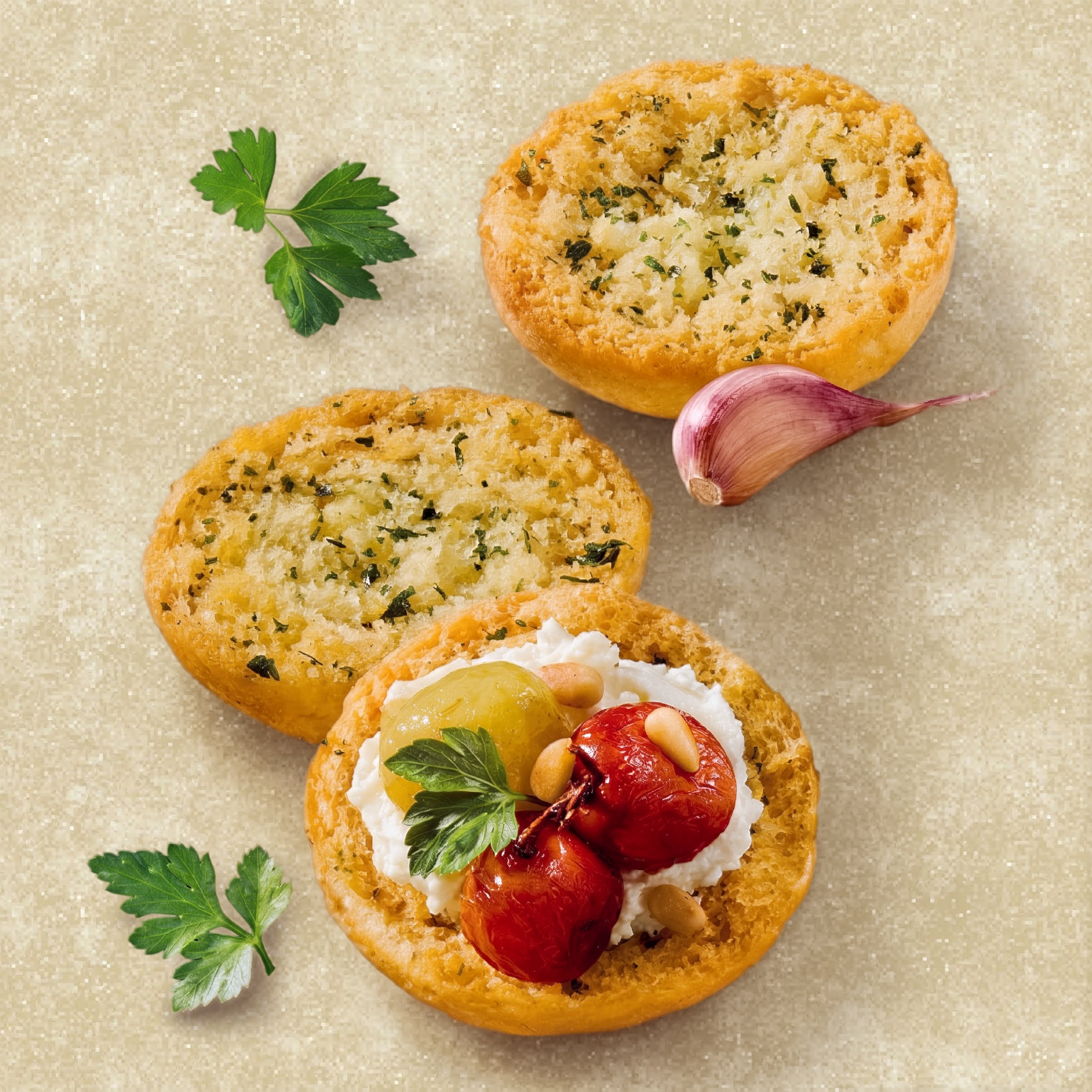 Croustilles de pain Ail et persil Notre Excellence