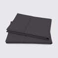 thumbnail image 3 of 100% Cotton Pillowcase, 300 Thread Count Sateen, Wrinkle Resistant, Quick Dry, Soft & Smooth, 2-Piece Set, Standard, Dark Gray by Color Sense, 3 of 5