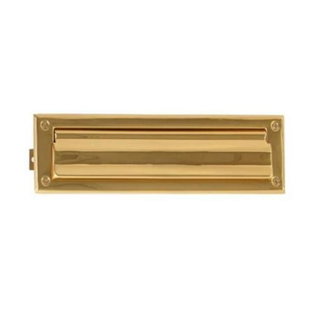 Br Accents A07 M0050 605 Mail Slot 3 In X 10 Polished Br Accents A07 M0050 605 Mail Slot 3 In X 10
