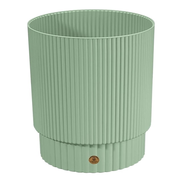 Maceta Plásticos La Ardilla Redonda D35 Verde Esparrago