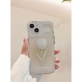 thumbnail image 5 of 2pcs Floral Pattern Phone Case Compatible With iPhone 15/15Pro/15Plus/15Promax, 5 of 5
