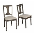 thumbnail image 5 of Burntwood Dining Chair, Set of 2, Weathered Grey, 5 of 5
