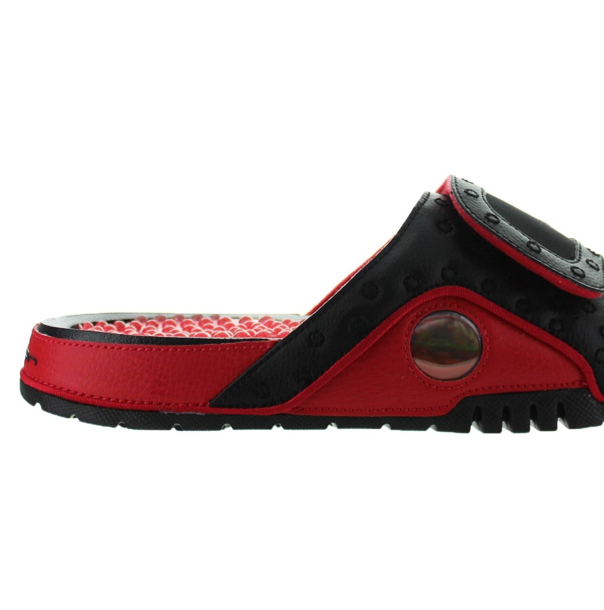 Nike - Mens Air Jordan Hydro XIII 13 Retro Slide Black True Red 684915-001 - Walmart.com