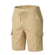 thumbnail image 4 of WILLBEST Pantalones Cortos para Hombre, Informales, Lisos, con Bolsillo Cargo, Ajustados, con Cordón, de Verano, 4 of 6