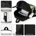 thumbnail image 4 of My Hero Academia Printed Backpack 17 Inch Shoulder Backpack Lightweight High-capacity Casual Daypack Bookbag, 4 of 8