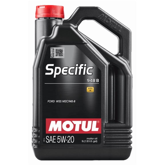 Motul 5W-20 Full Synthetic Motor Oil, 5 Liters