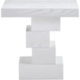 thumbnail image 3 of Meridian Furniture Westmount White End Table, 3 of 7