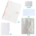 thumbnail image 2 of Bolsas Organizadoras Carpeta A5 Sueltas Transparentes Con Cuentas Libro Almacenamiento Pintura Diamantes, 2 of 9
