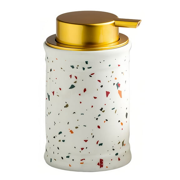 Dowbom Ceramic Foam Soap Dispenser, Hand Foaming Dispenser, For Barthroom Kitchen