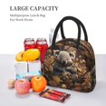 thumbnail image 6 of Haiem Cute Fallen Leaf Koala Printed Lunch Bag Women, Lunch Box Lunch Bag for Women, Small Leakproof Cute Lunch Tote Large Capacity Reusable Insulated Cooler Lunch Container, 6 of 6