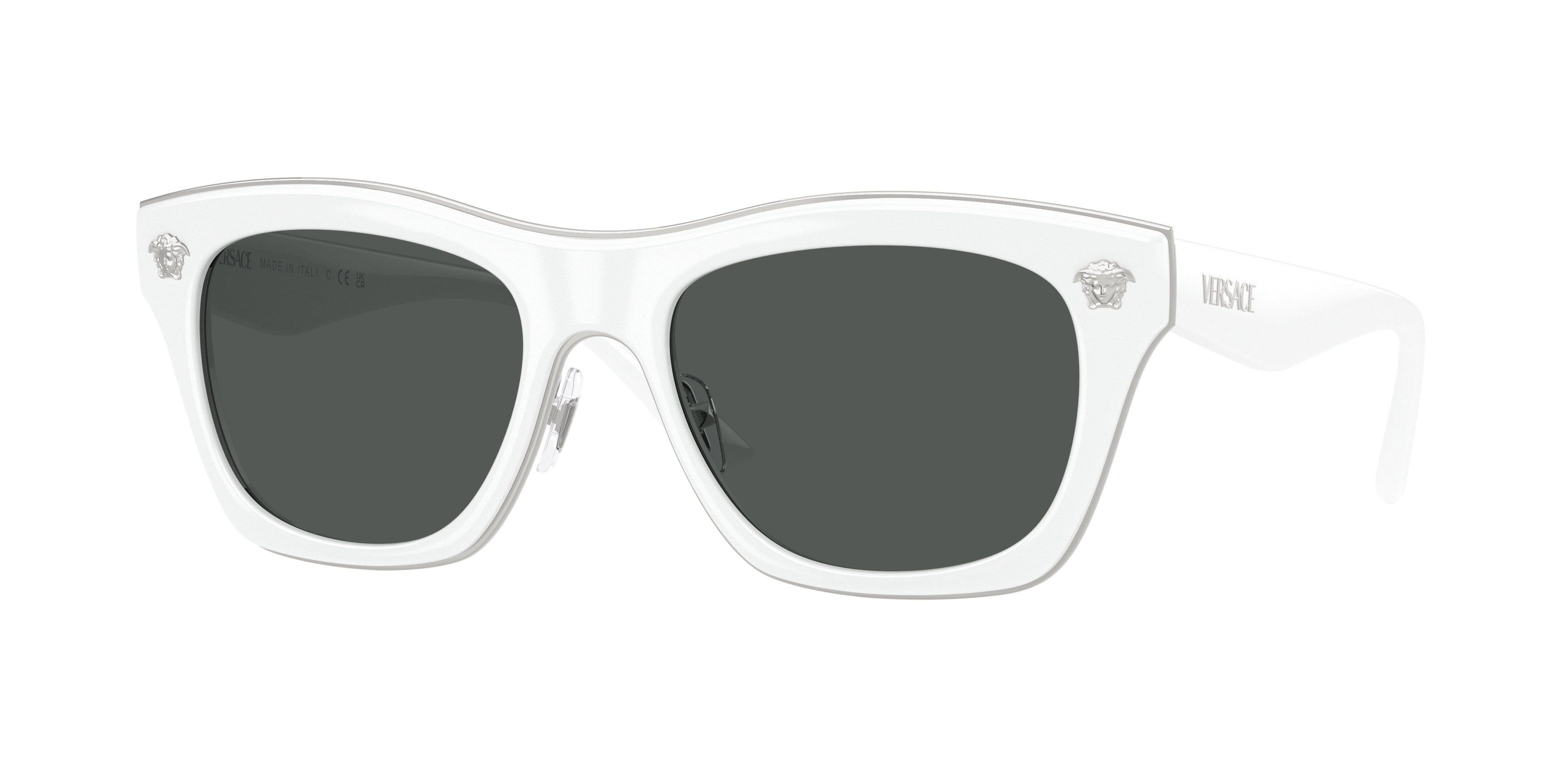 Versace 4479 U 148/80 Clear Dark Blue Grey Square Women Sunglasses Versace 4479U Sunglasses main image 2