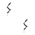thumbnail image 4 of Soidarity Accesorio de fijación de cuerda de remo de canoa, palas simples antipérdida, cuerdas de resorte, accesorios de fijación flexibles, Negro 2piezas, 4 of 6