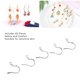 thumbnail image 3 of Kit De Fabricación De Ganchos Para Pendientes, Kit De Ganchos Para Pendientes Seguro Para Suministros De Fabricación De Joyas, 3 of 7