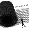 thumbnail image 2 of Plastic Gutter Guard Mesh Protector - Screen Roll 7” X 315”, 10 Clip Fixing Hooks, Leaf Protection Cover Netting to Stop Gutter Drain Downspout Clogging from Leaves Or Debris, 2 of 8