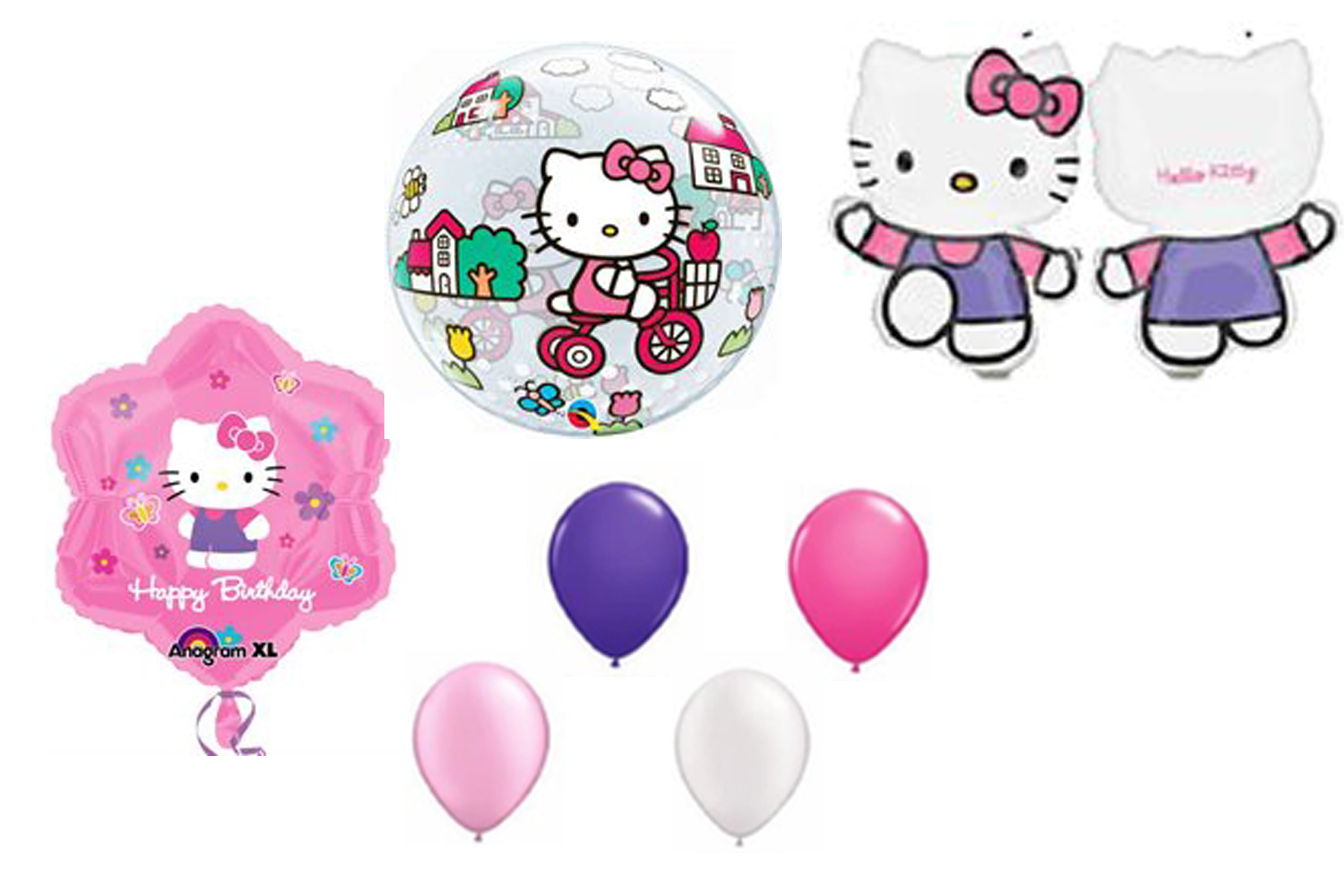 Details about   Hello Kitty Rainbow 18" Foil Balloon Anagram 