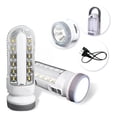 thumbnail image 3 of Lampara Portatil de 12 Leds Luz Blanca para Camping, Lampara Led de Mano Recargable a la Luz y Baterias 12v, 3 of 4